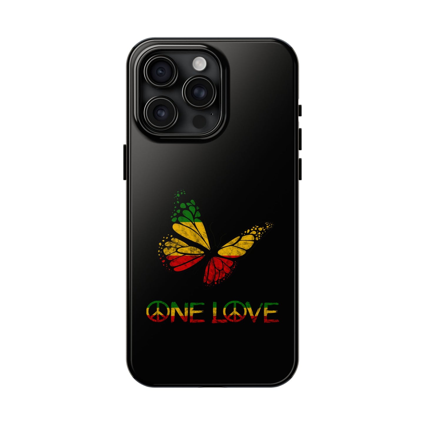 Reggae Harmony Butterfly Tough iPhone Case