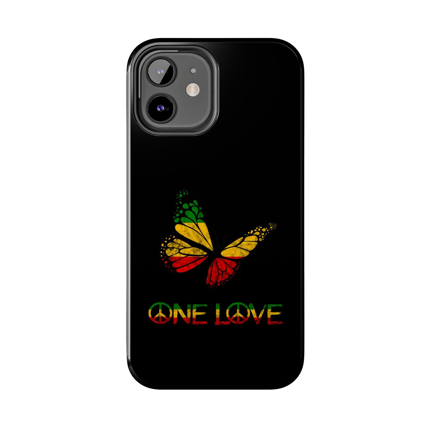 Reggae Harmony Butterfly Tough iPhone Case