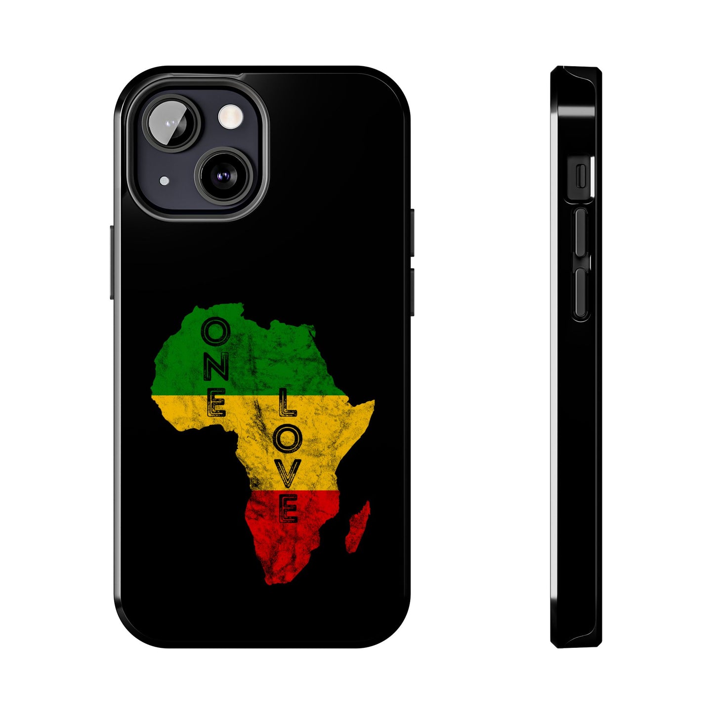 Reggae Africa Map Tough iPhone Case