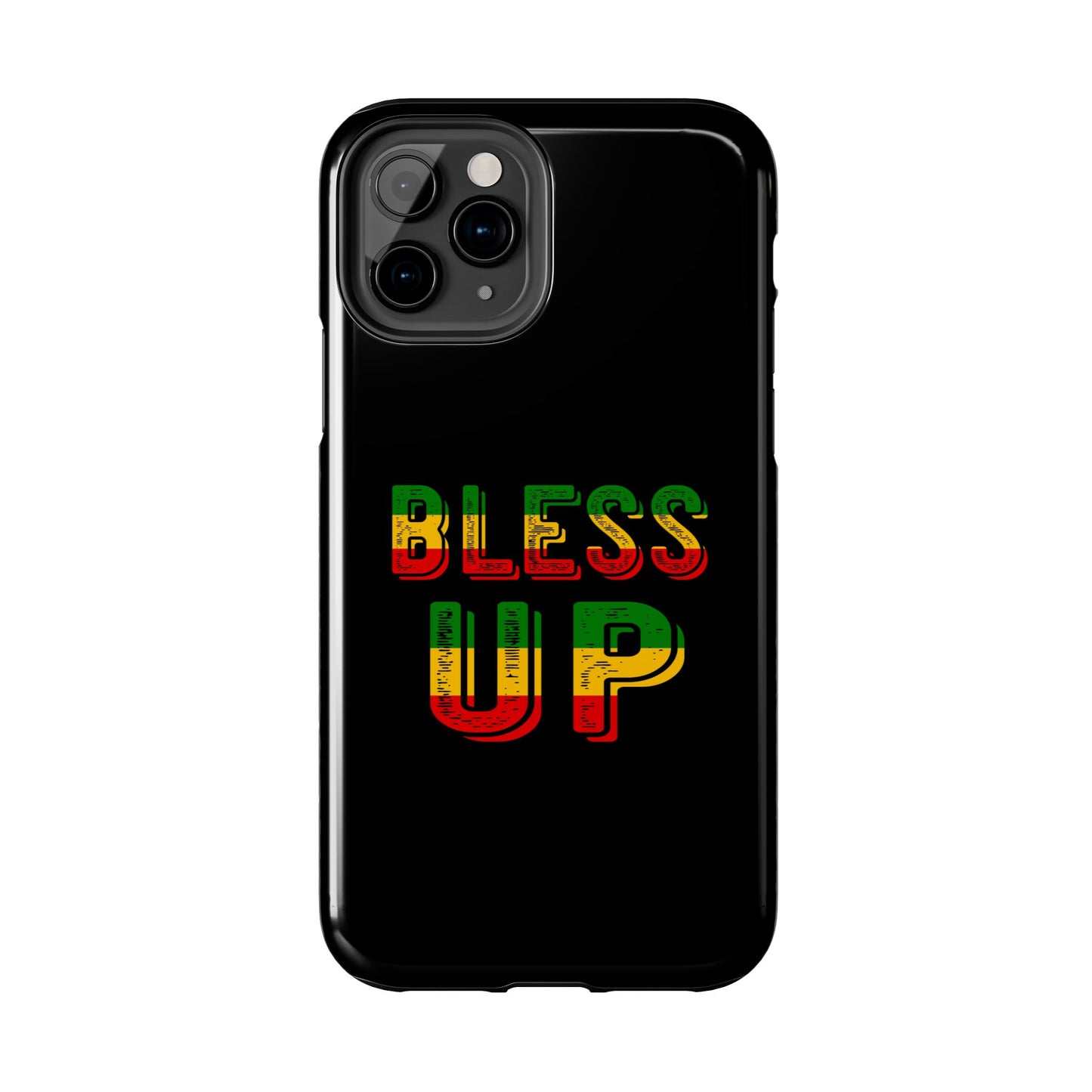 Bless Up Love Tough iPhone Case