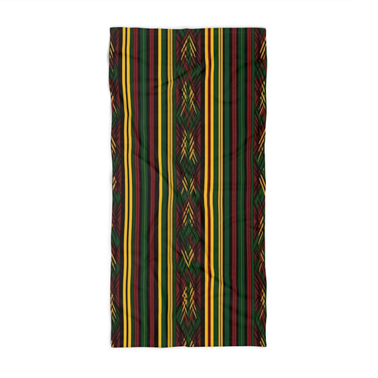 Reggae African Pattern Beach Towel