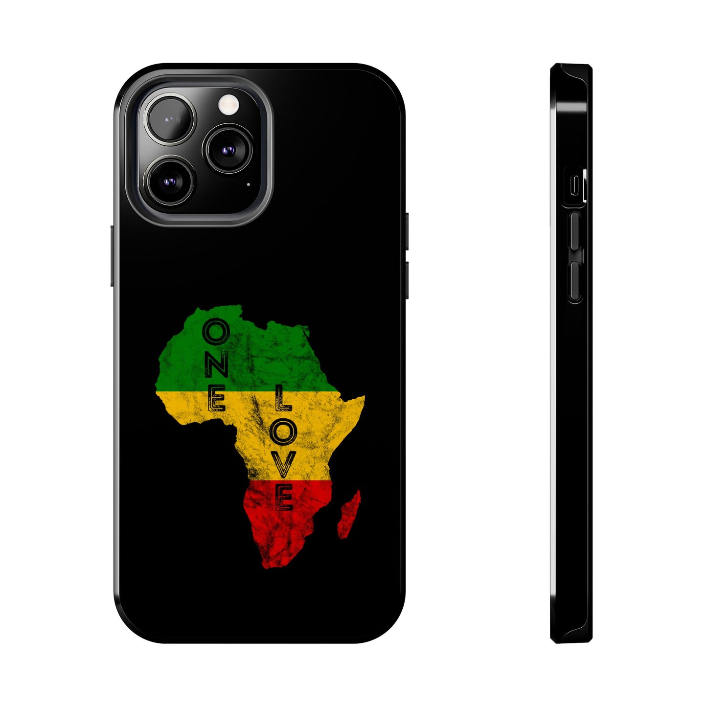 Reggae Africa Map Tough iPhone Case