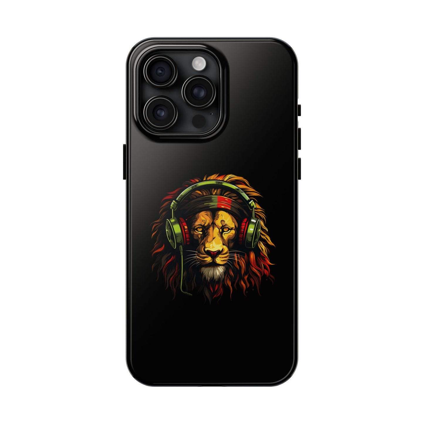 Caribbean Reggae Lion Tough iPhone Case