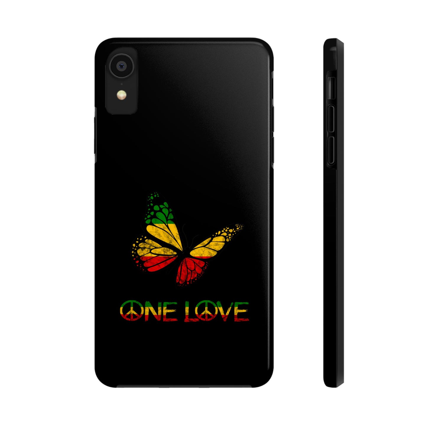 Reggae Harmony Butterfly Tough iPhone Case