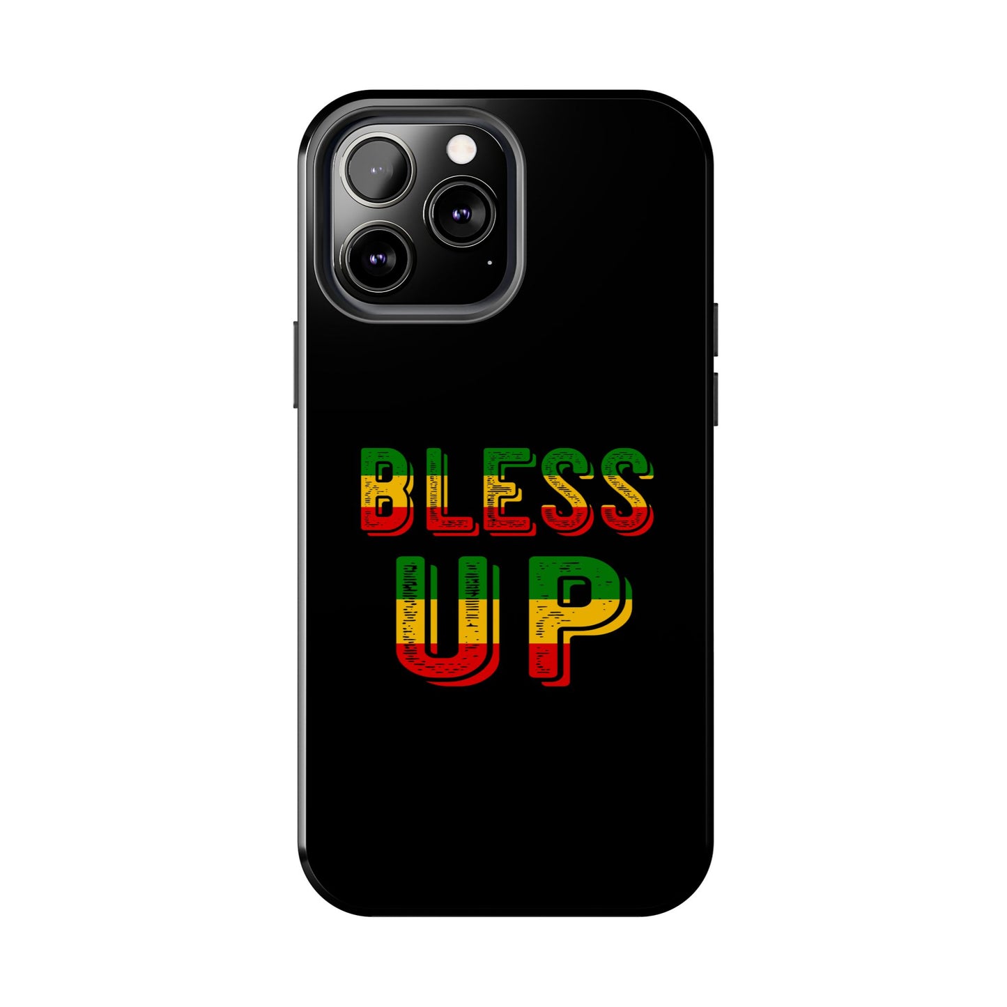 Bless Up Love Tough iPhone Case