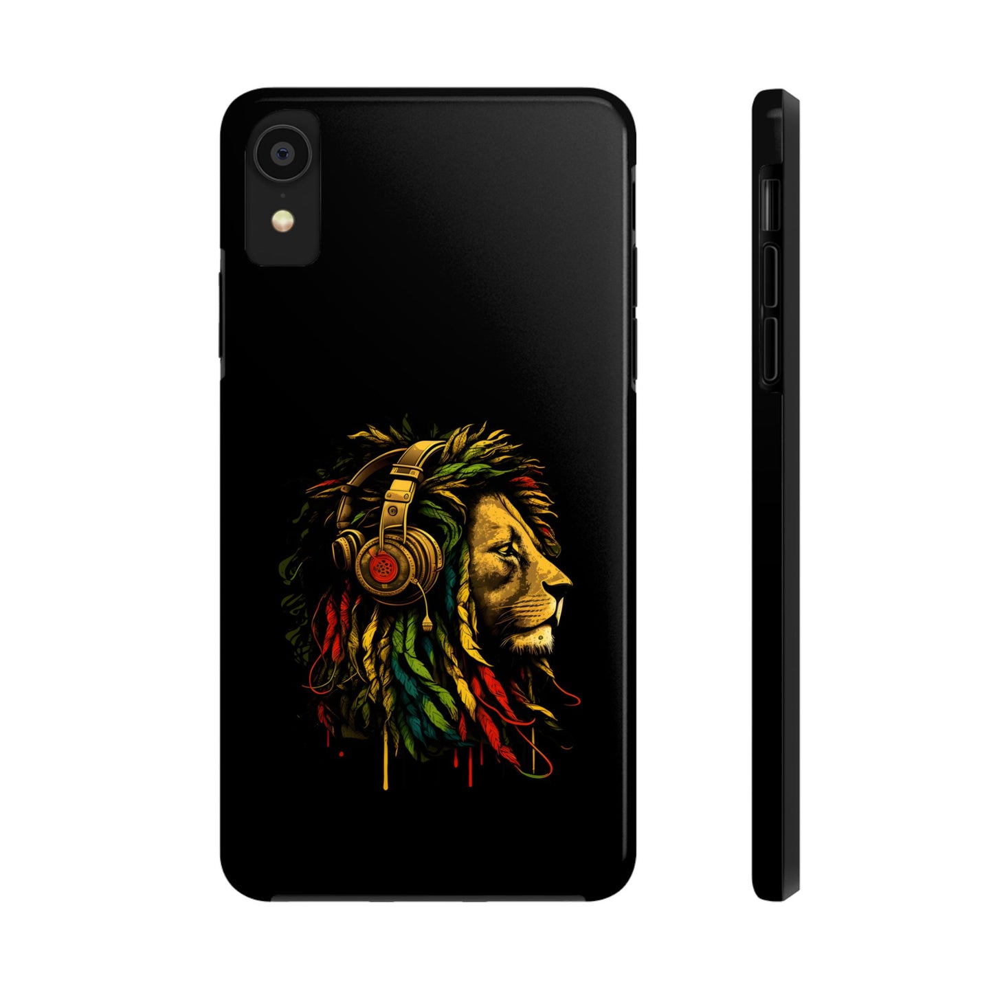 Rasta Reggae Lion Tough iPhone Case