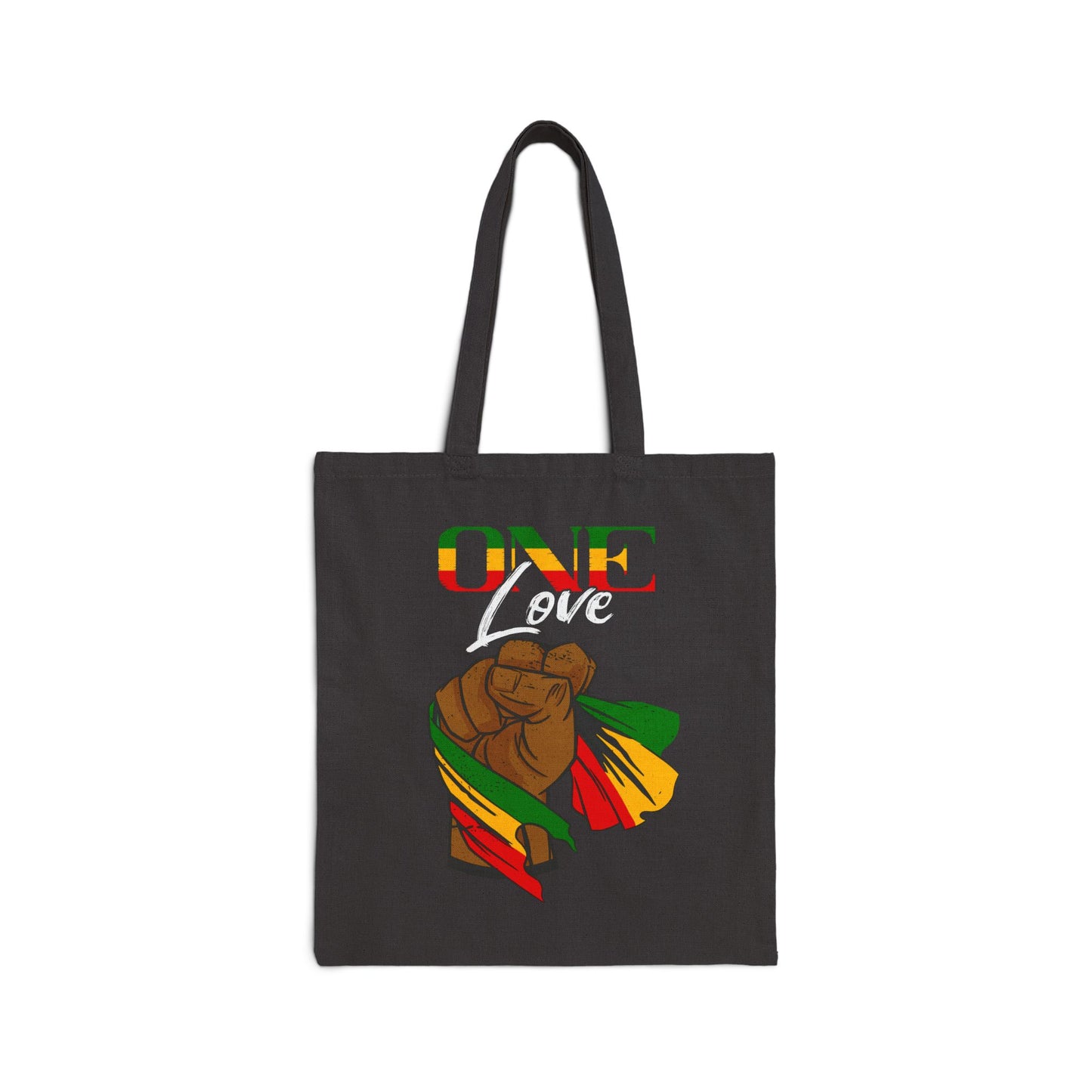 Reggae One Fist Love Tote Bag