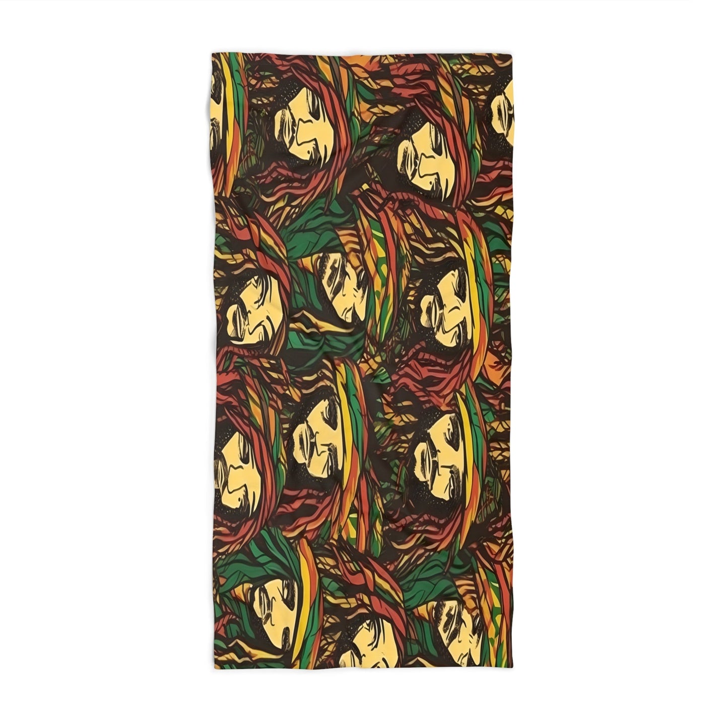 Rasta Man Beach Towel