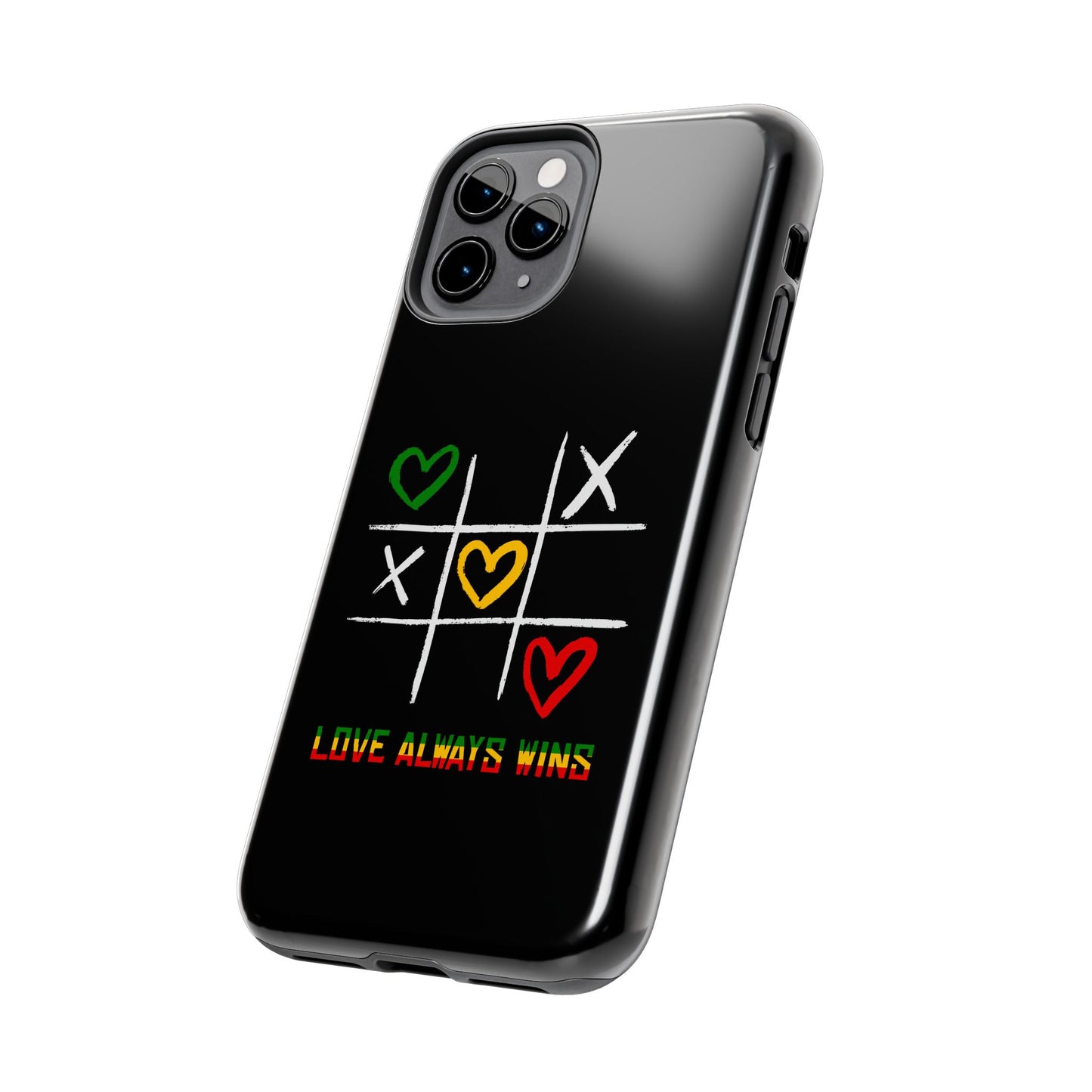 Reggae Love Always Wins Tough iPhone Case