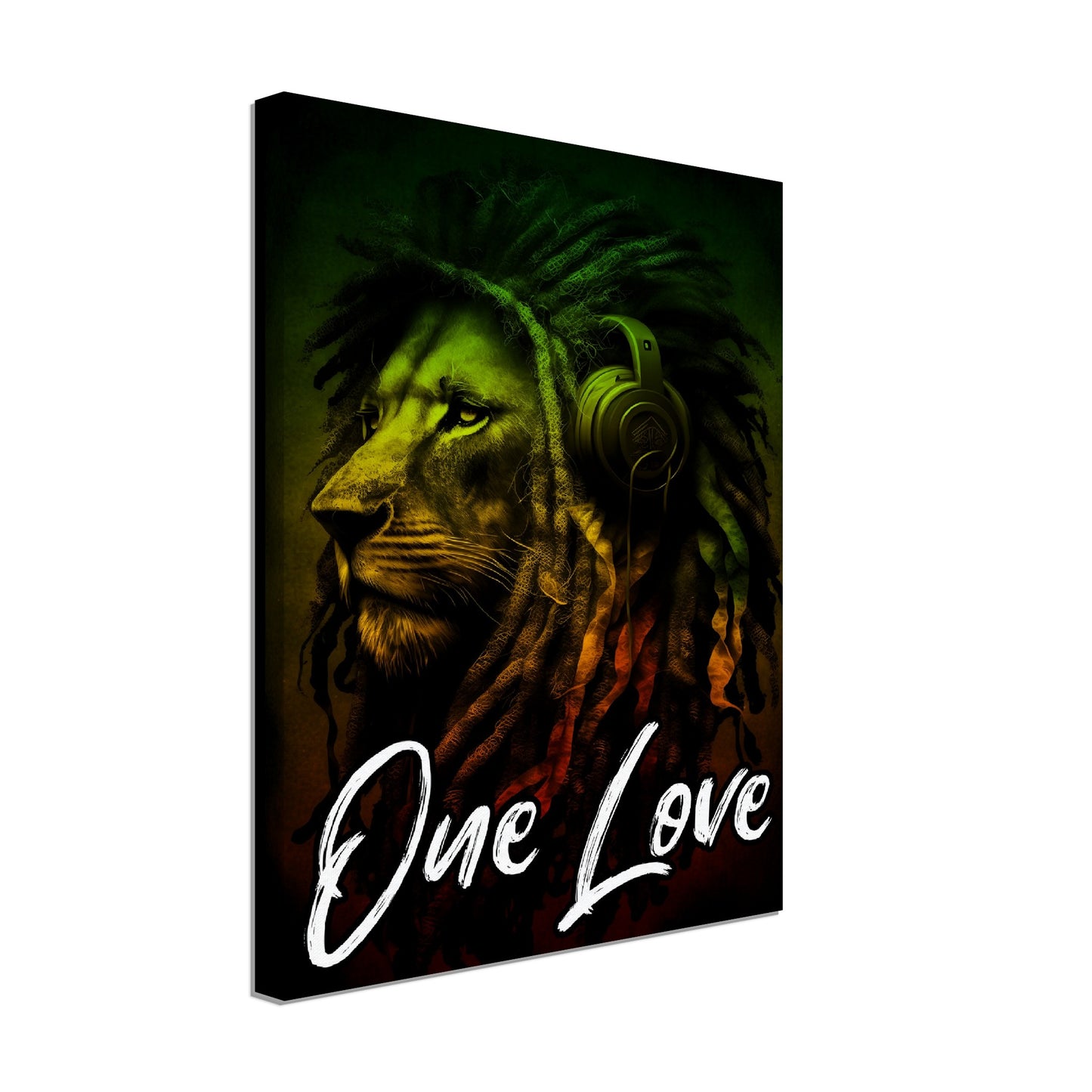 Reggae Lion One Love Canva