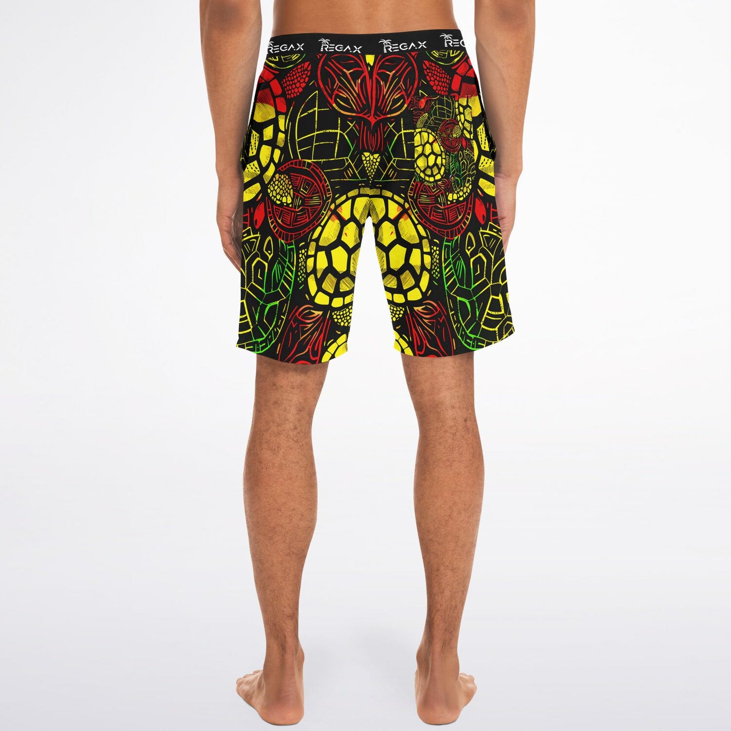 Reggae Turtle Swim Shorts