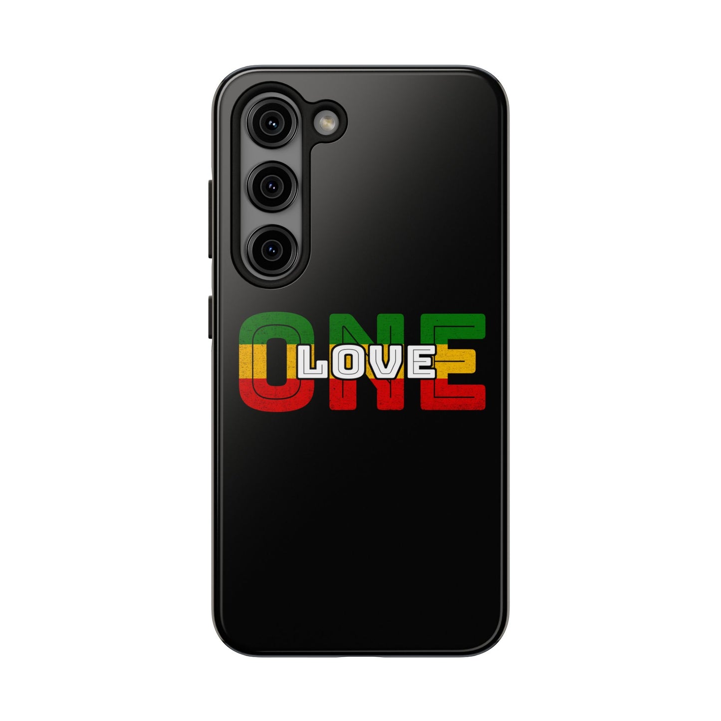 Reggae Pride One Love Tough Samsung Galaxy Phone Case