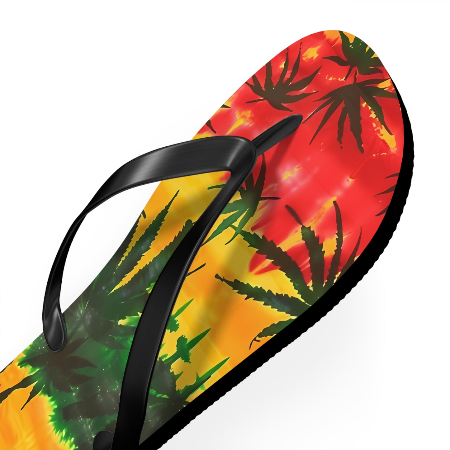 Reggae Plants Flip Flops