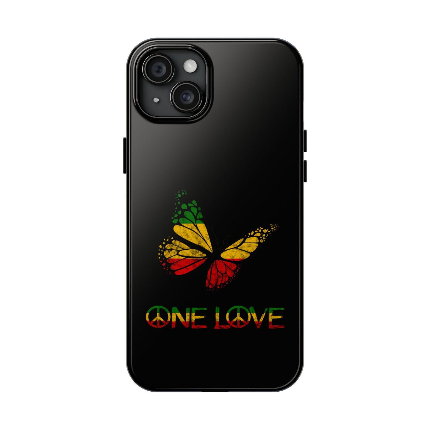 Reggae Harmony Butterfly Tough iPhone Case