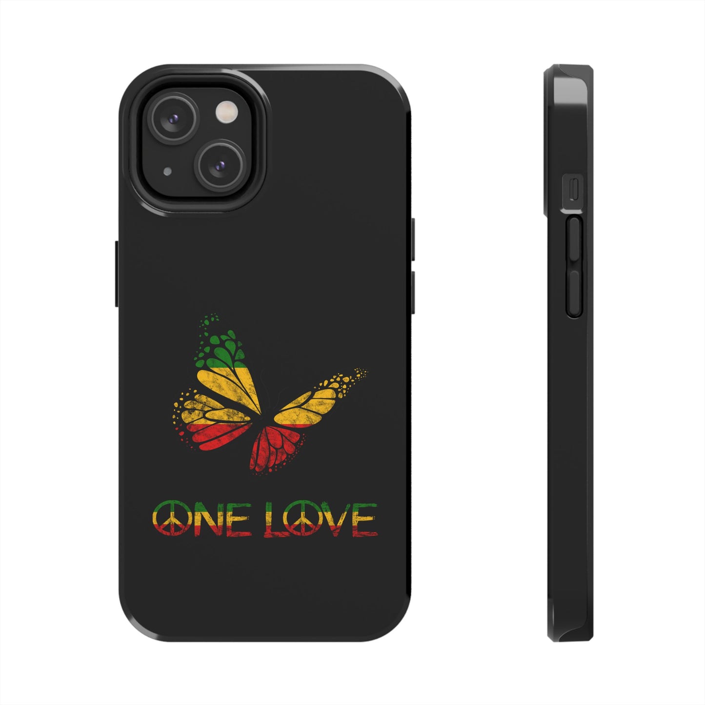 Reggae Harmony Butterfly Tough iPhone Case