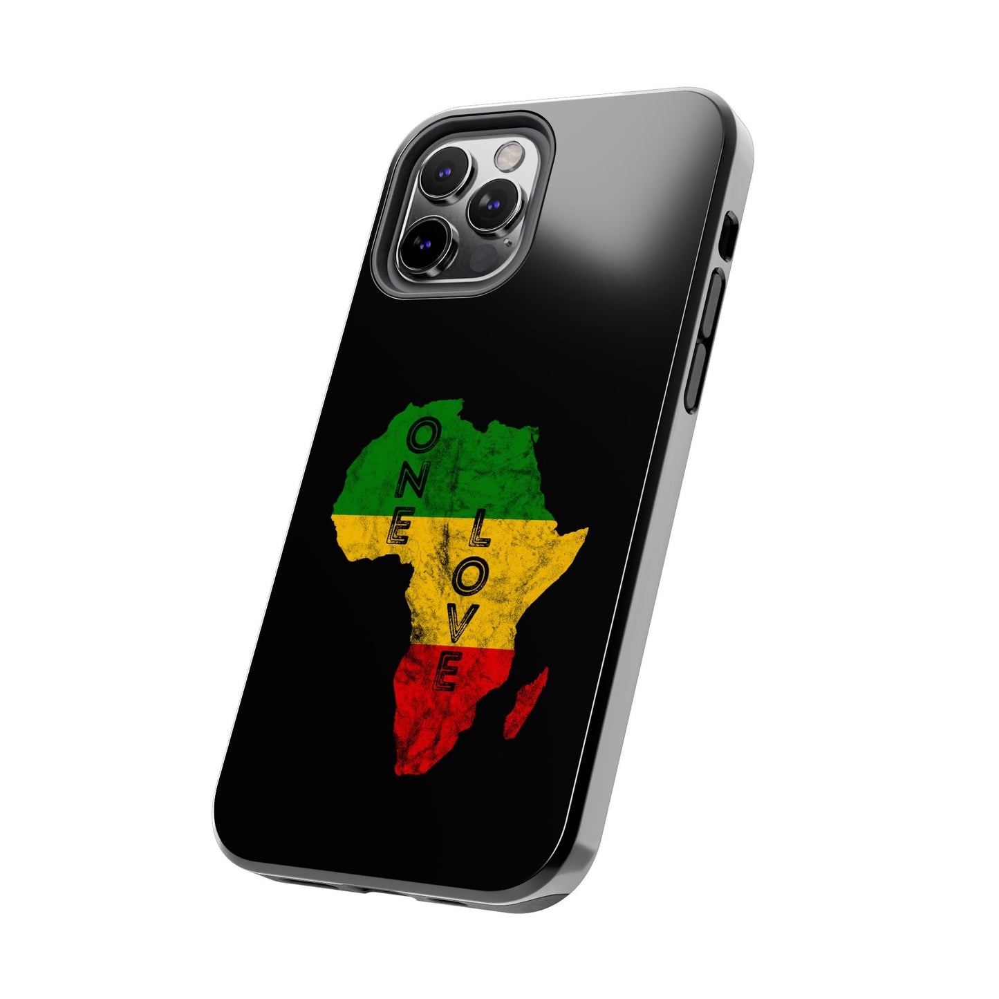 Reggae Africa Map Tough iPhone Case