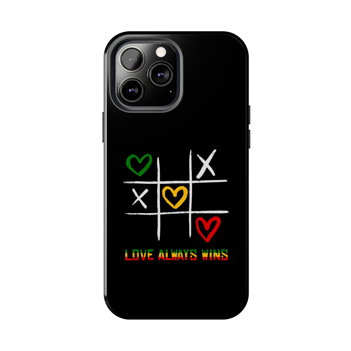 Reggae Love Always Wins Tough iPhone Case