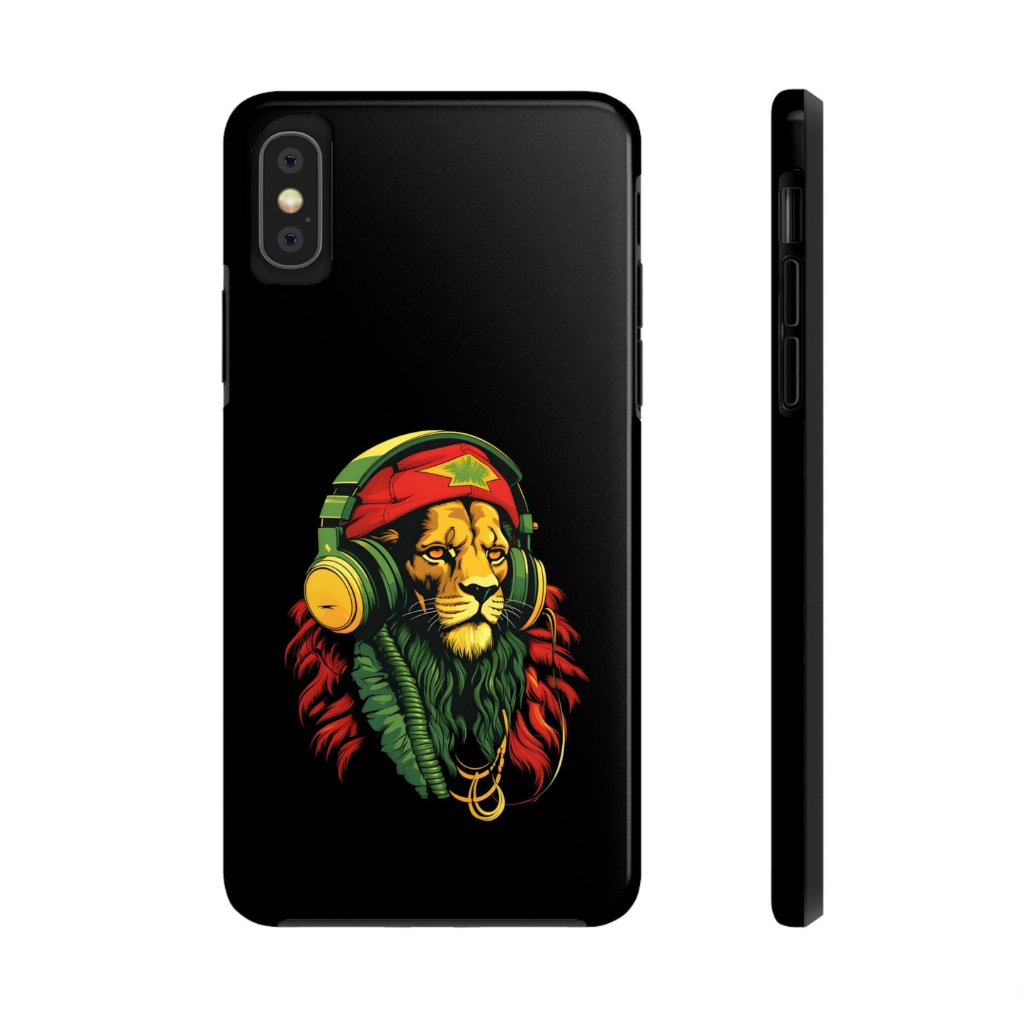 Haile Selassie Reggae Music Lion Tough iPhone Case