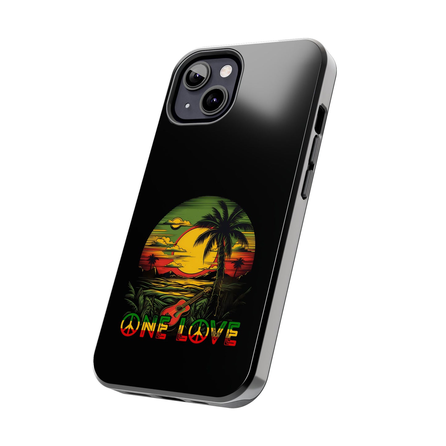 Reggae Sunset Guitar Tough iPhone Case