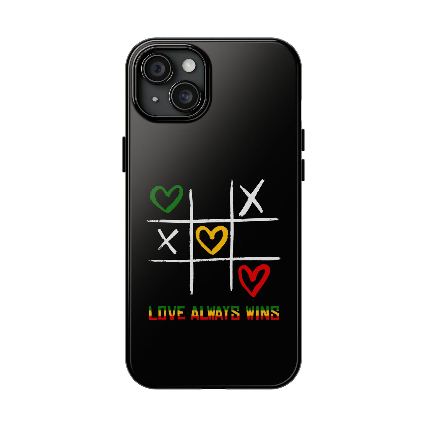 Reggae Love Always Wins Tough iPhone Case