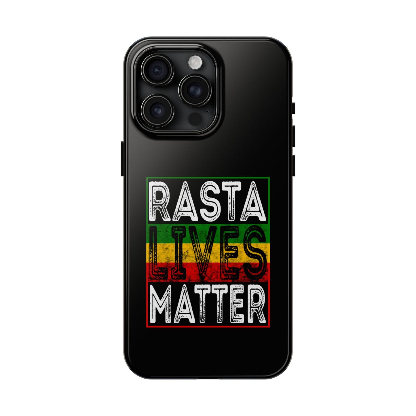 Rasta Lives Matter Tough iPhone Case