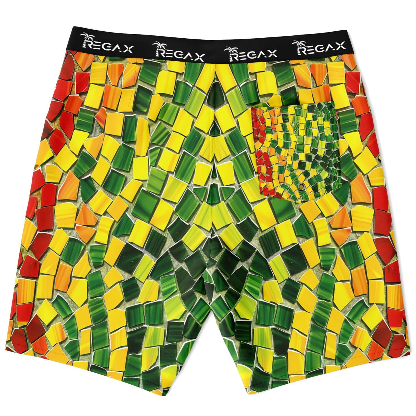 Reggae Mosaic Swim Shorts