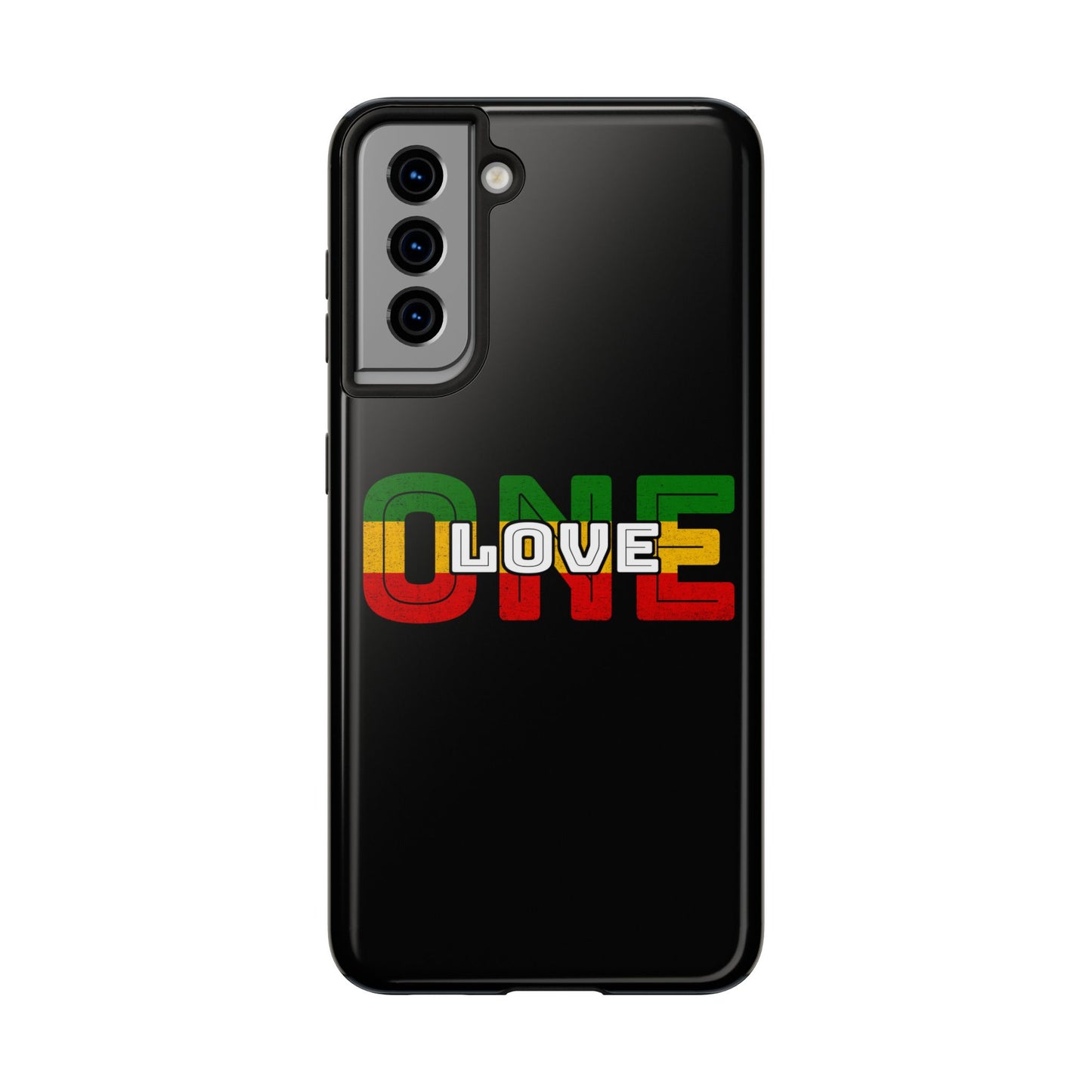 Reggae Pride One Love Tough Samsung Galaxy Phone Case