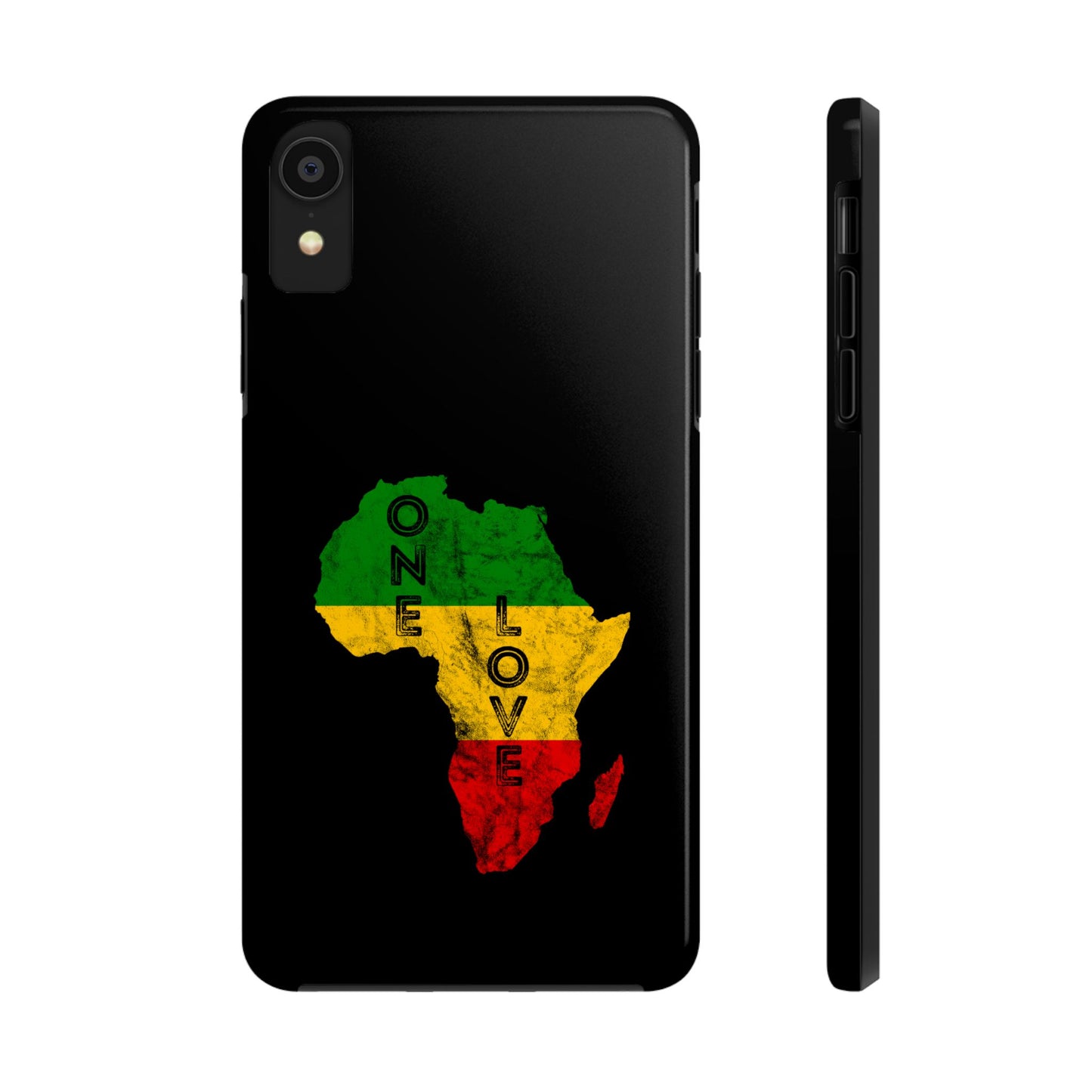 Reggae Africa Map Tough iPhone Case