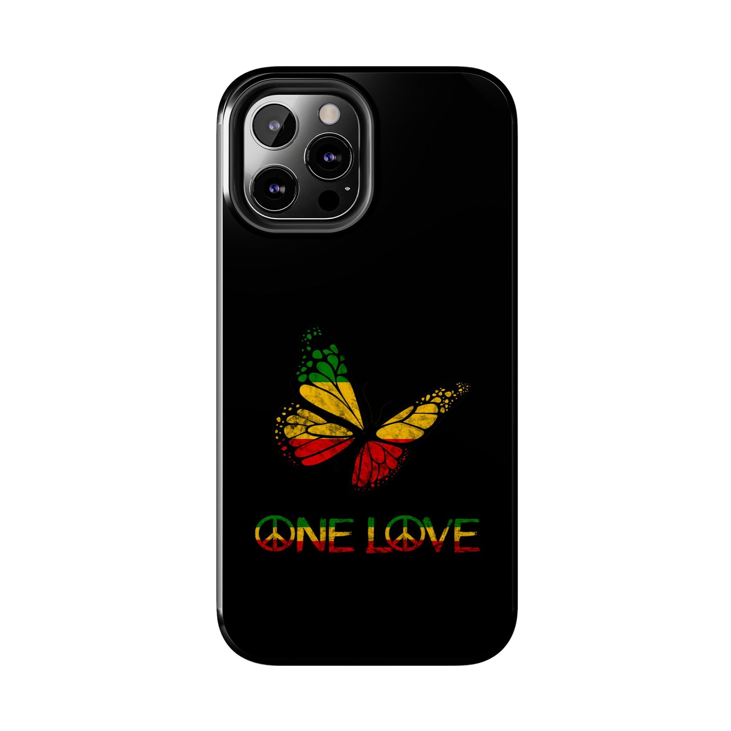 Reggae Harmony Butterfly Tough iPhone Case