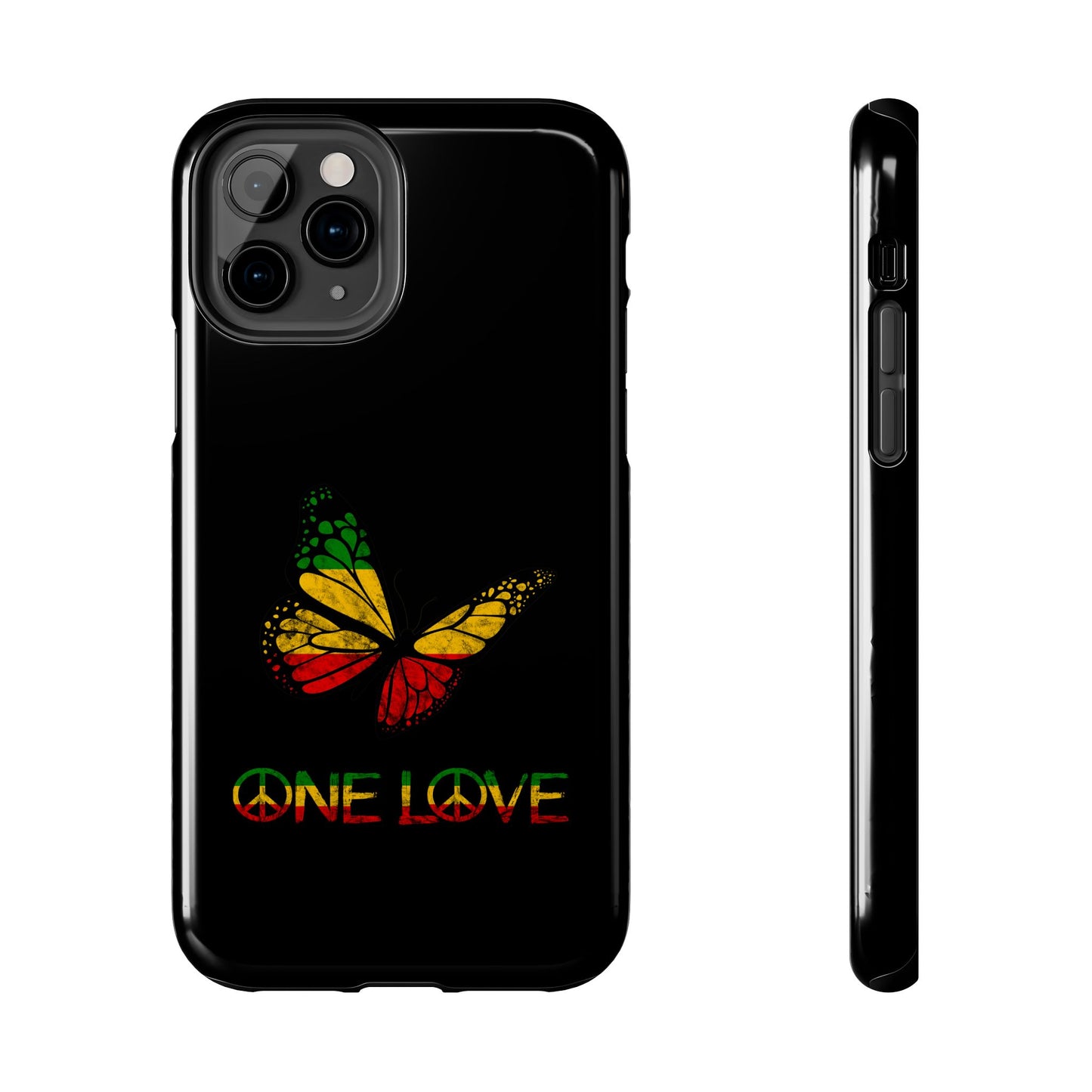 Reggae Harmony Butterfly Tough iPhone Case