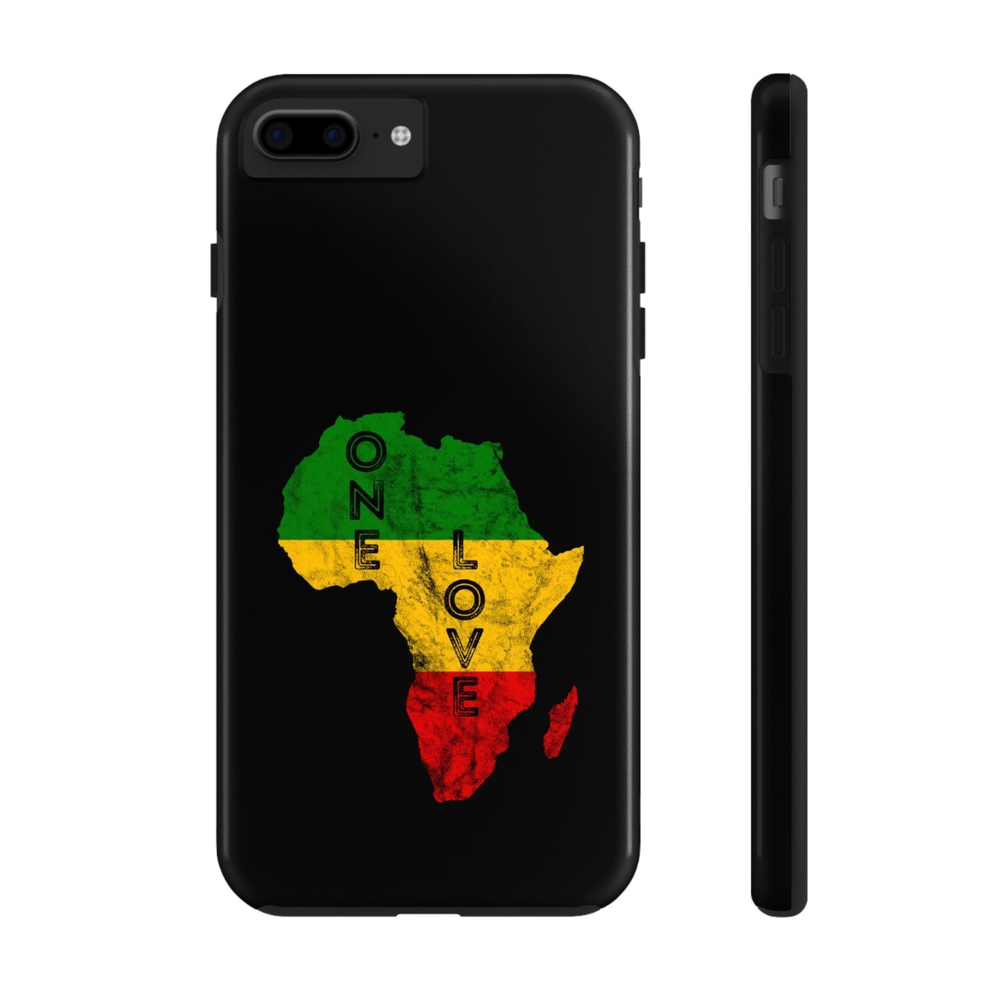 Reggae Africa Map Tough iPhone Case