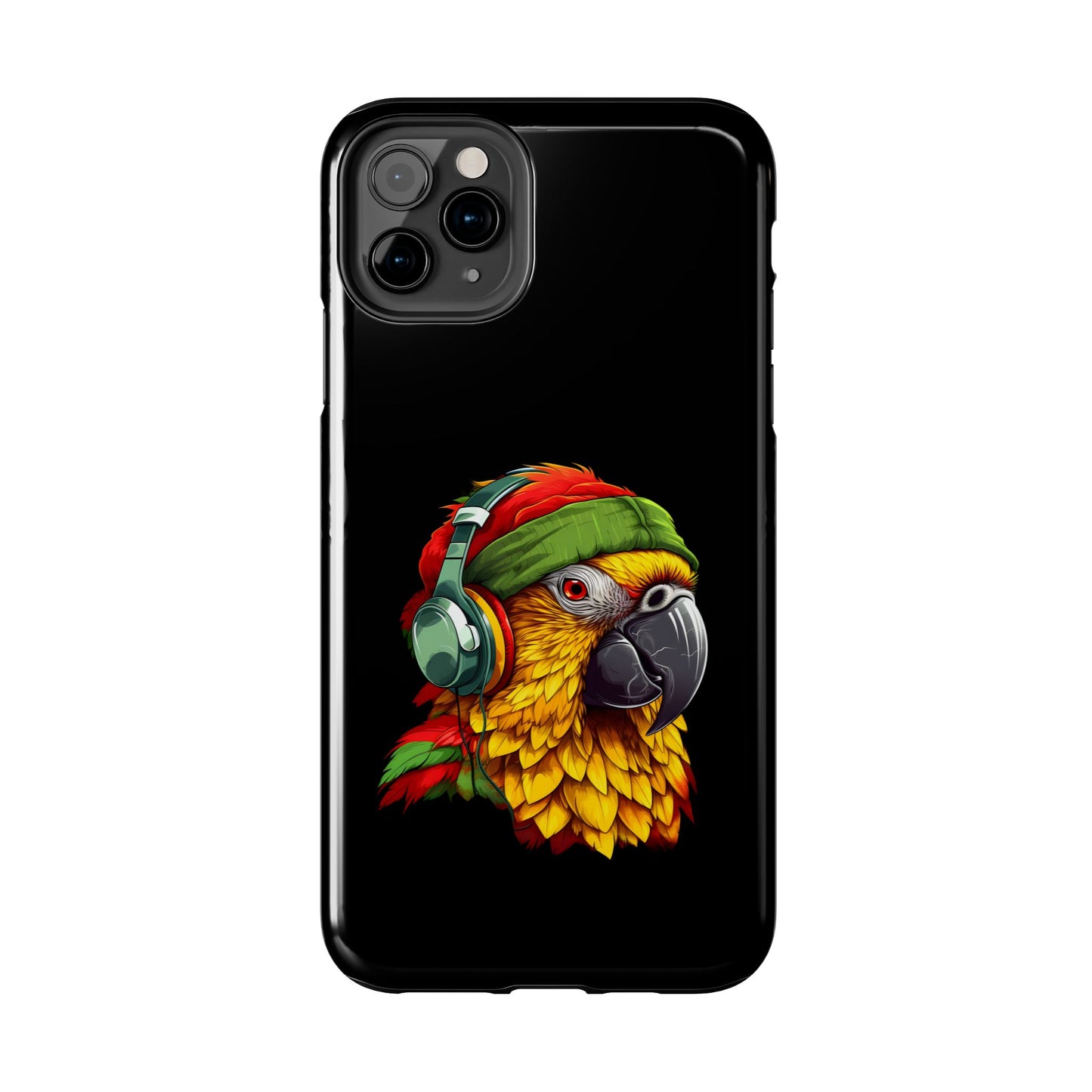 Reggae Parrot Tough iPhone Case