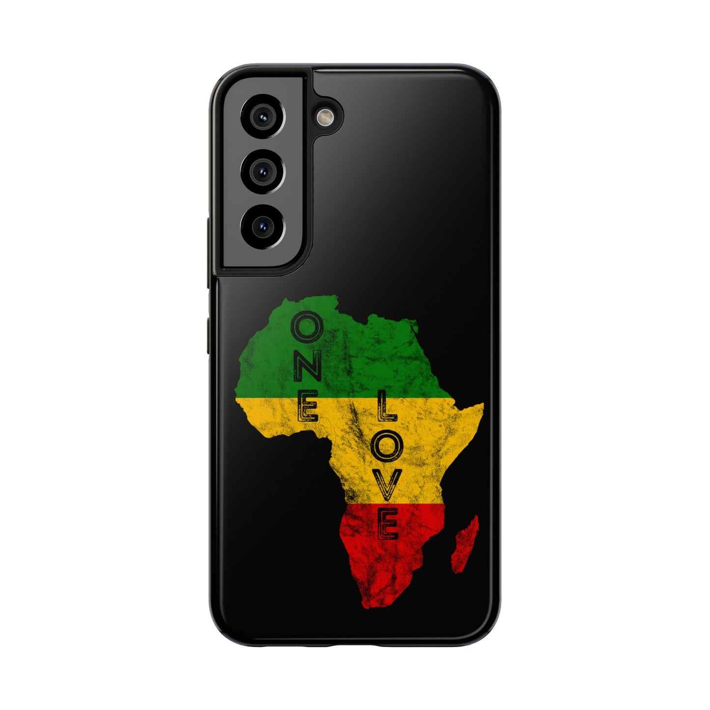 Reggae Africa Map Tough Samsung Galaxy Phone Case