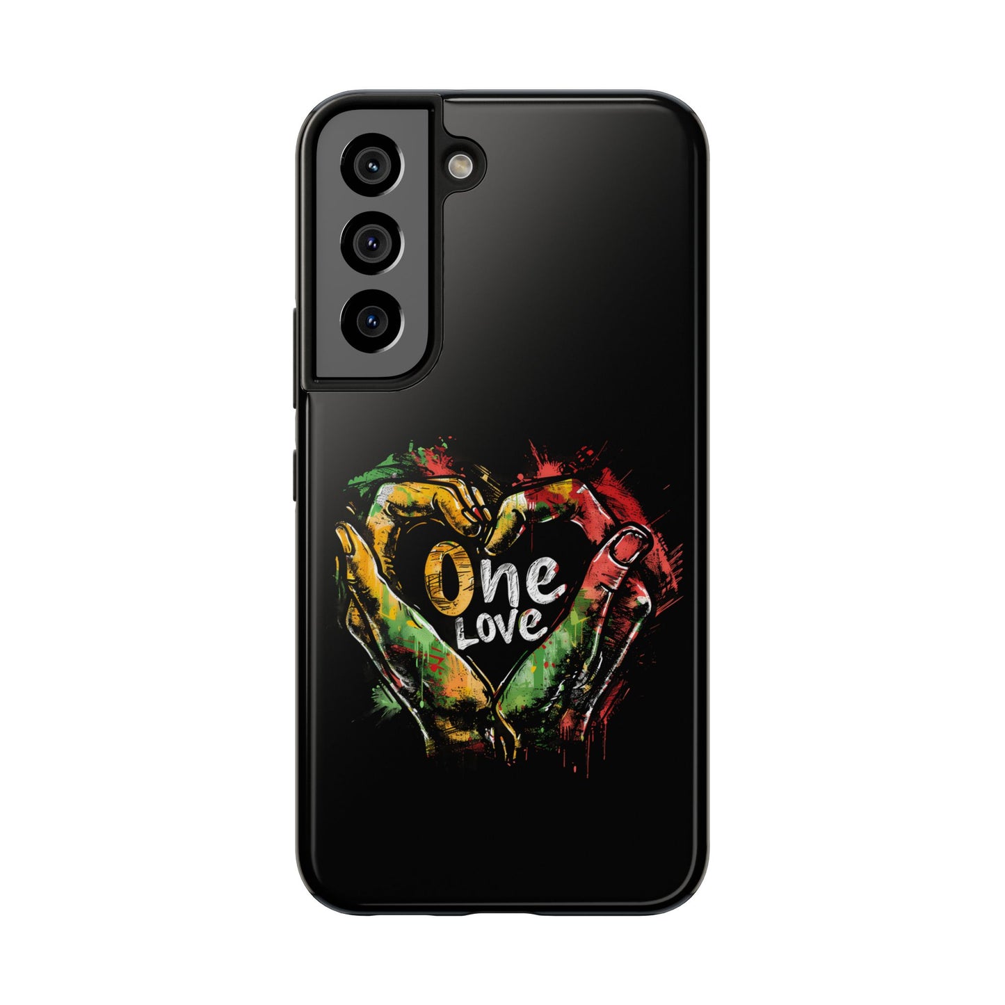 Reggae Hand Heart Tough Samsung Galaxy Phone Case