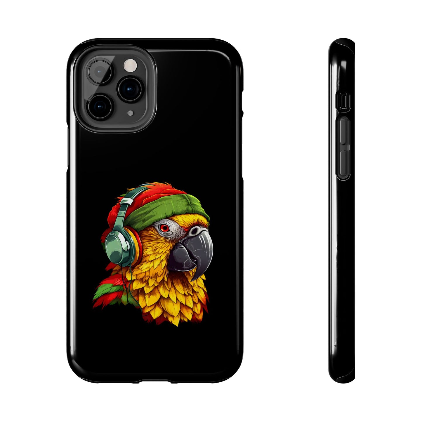 Reggae Parrot Tough iPhone Case