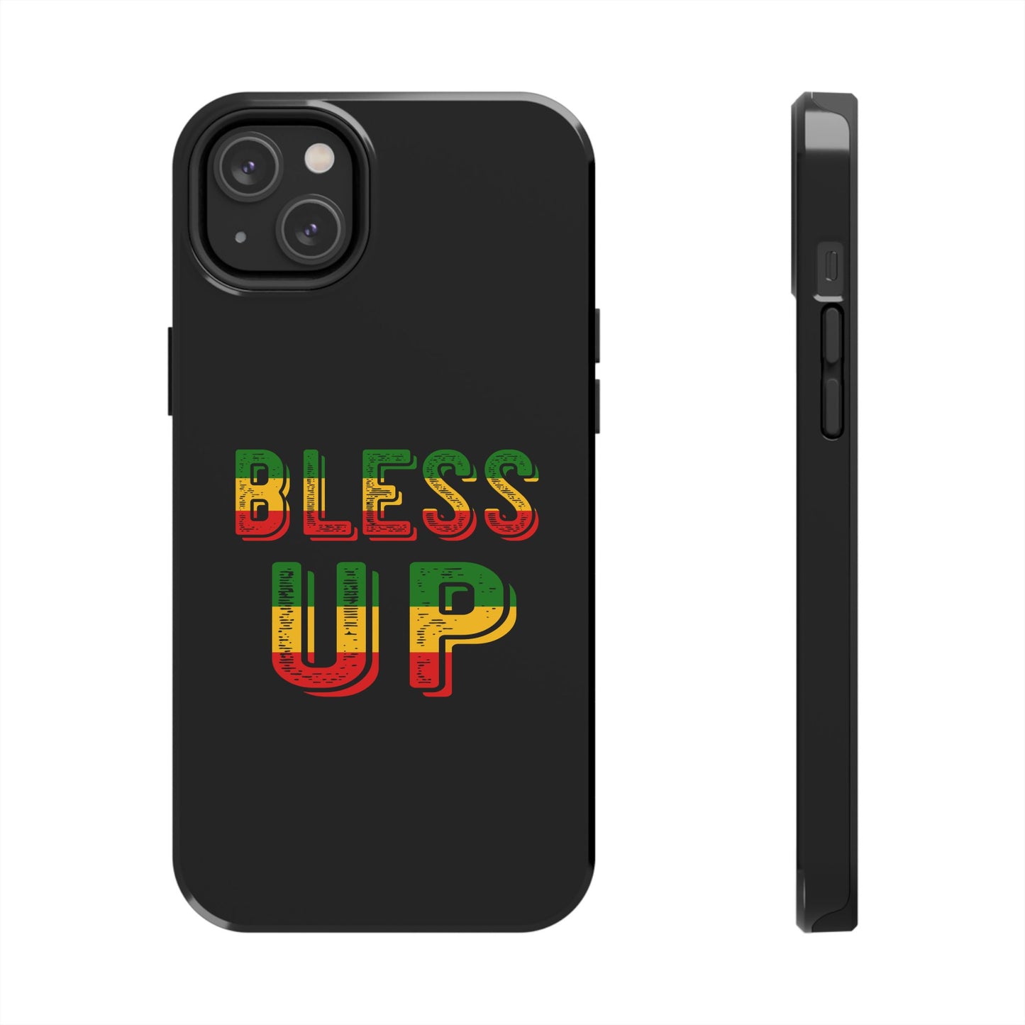 Bless Up Love Tough iPhone Case