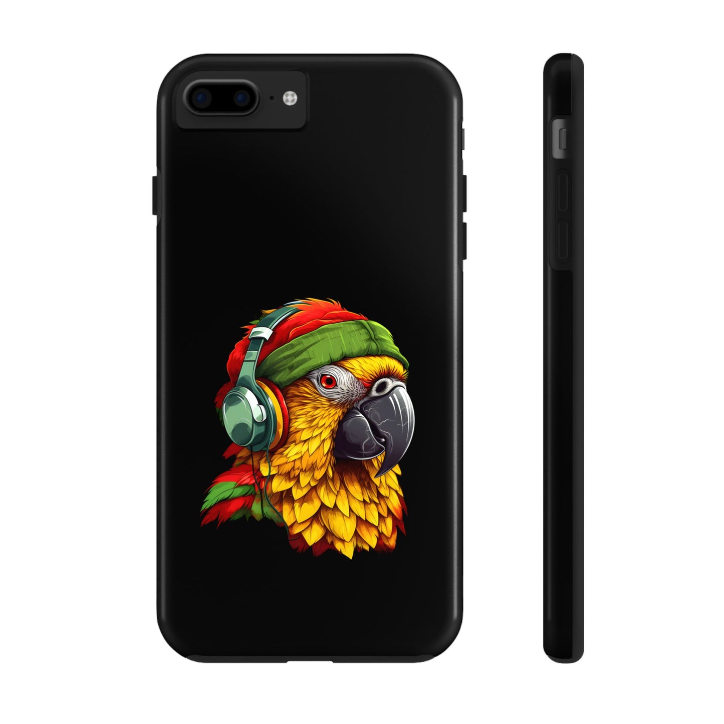 Reggae Parrot Tough iPhone Case