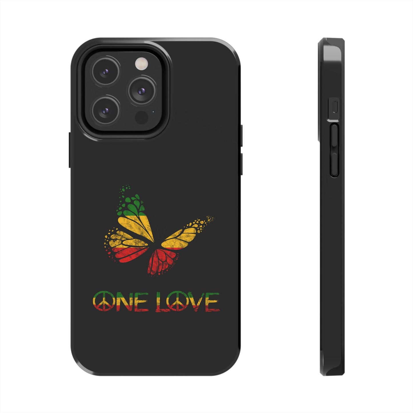 Reggae Harmony Butterfly Tough iPhone Case