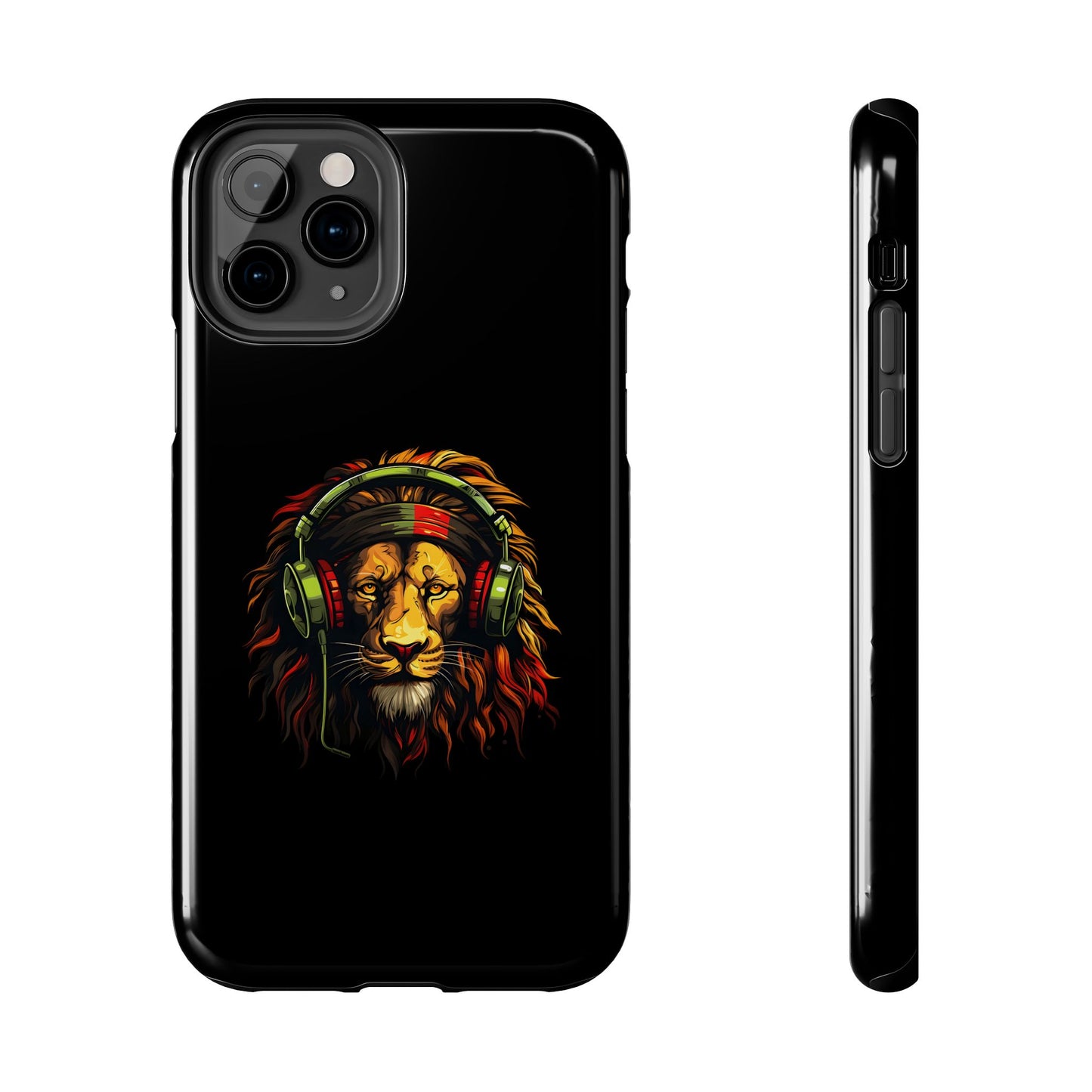 Caribbean Reggae Lion Tough iPhone Case