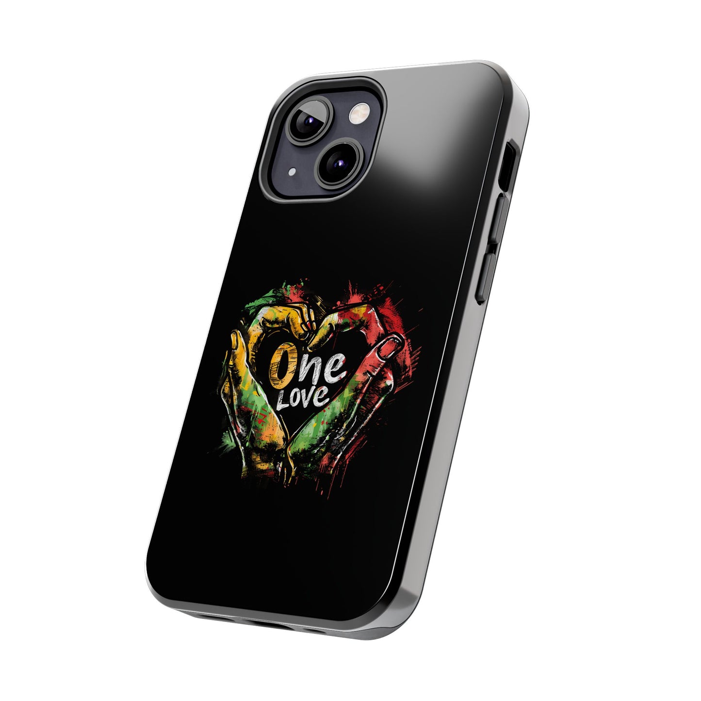 Reggae Hand Heart Tough iPhone Case