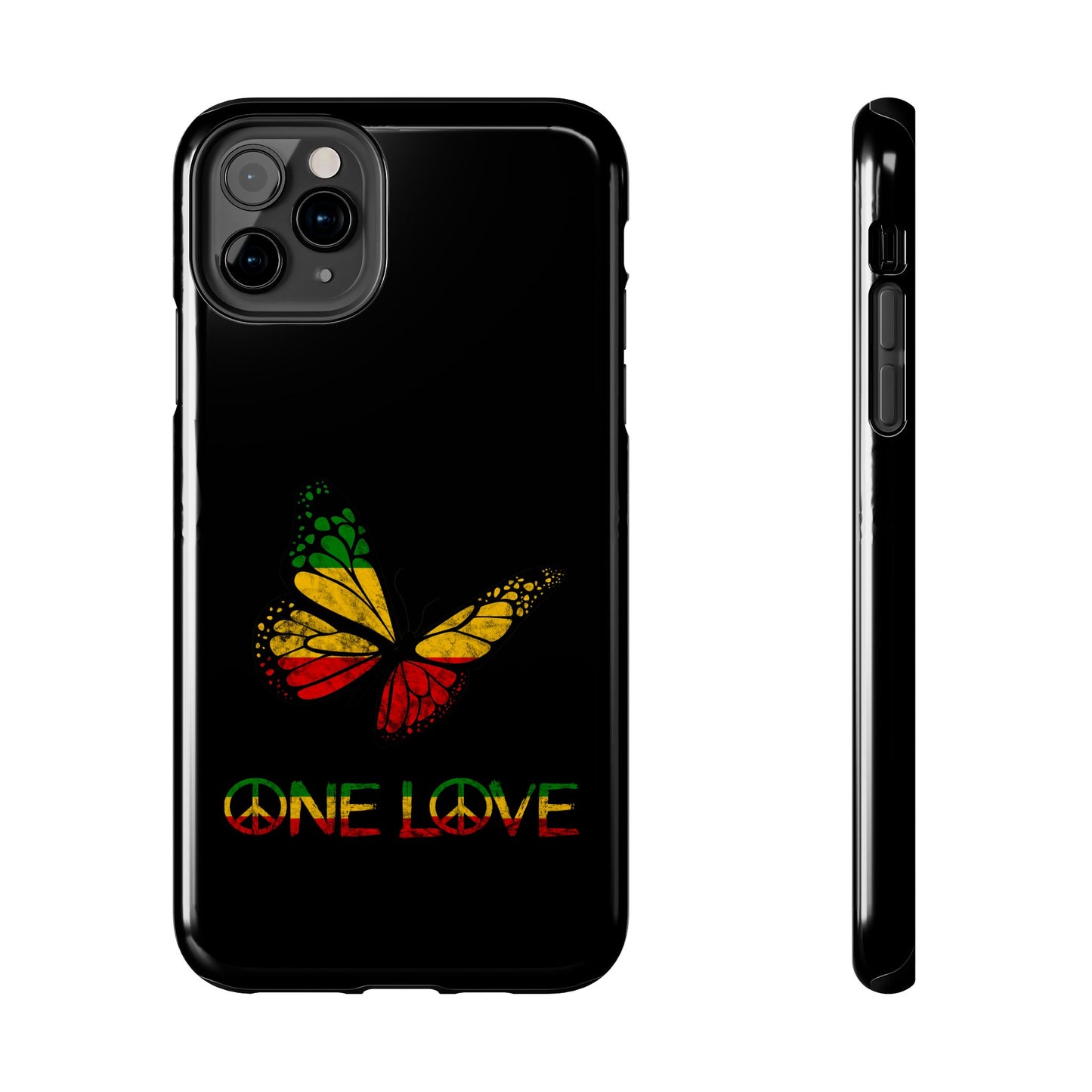 Reggae Harmony Butterfly Tough iPhone Case