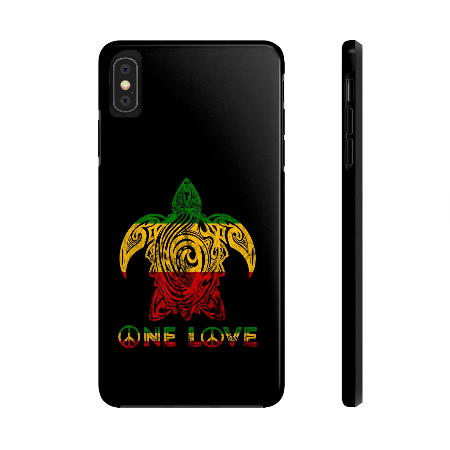 Tribal Turtle Tough iPhone Case