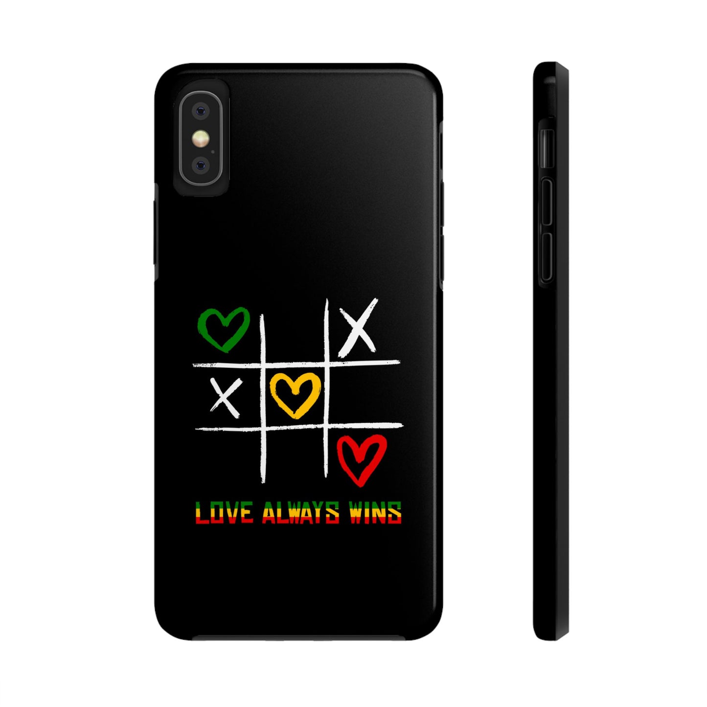 Reggae Love Always Wins Tough iPhone Case