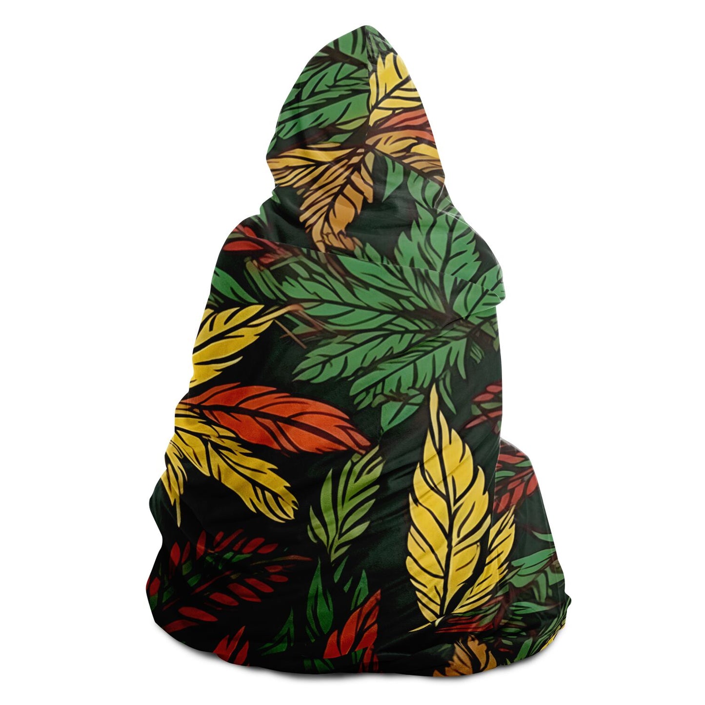 Reggae Plants Unisex Hooded Blanket