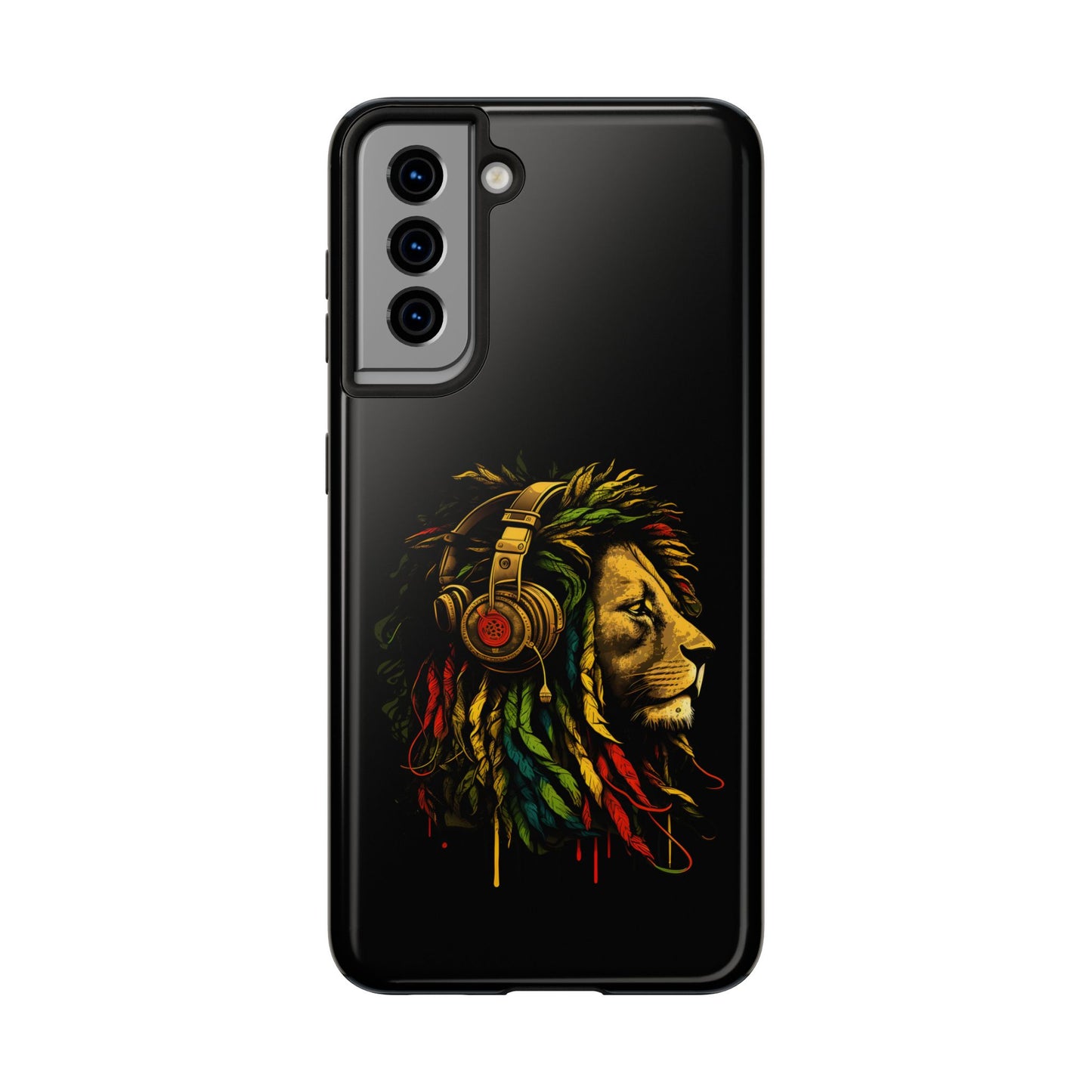 Rasta Reggae Lion Tough Samsung Galaxy Phone Case