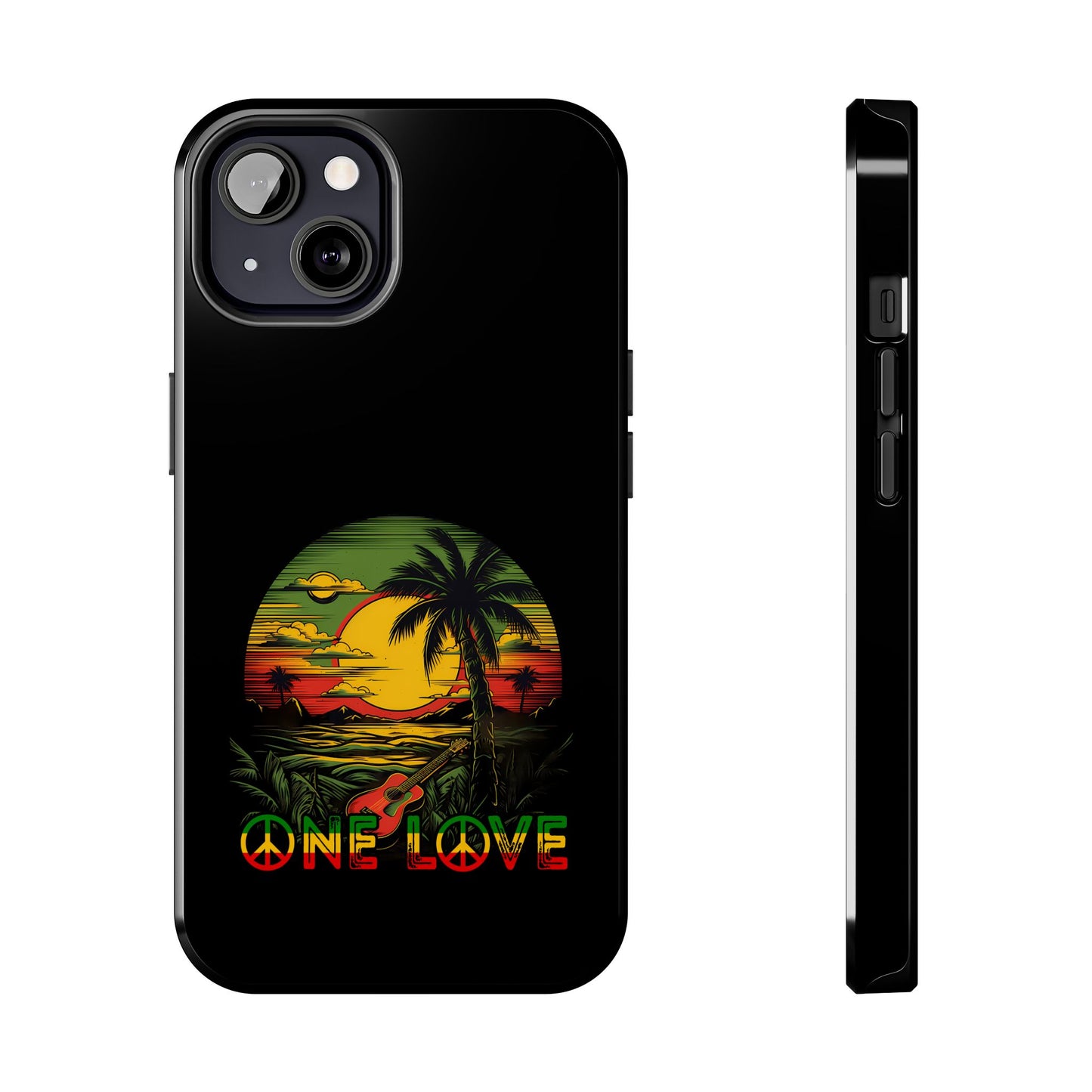 Reggae Sunset Guitar Tough iPhone Case