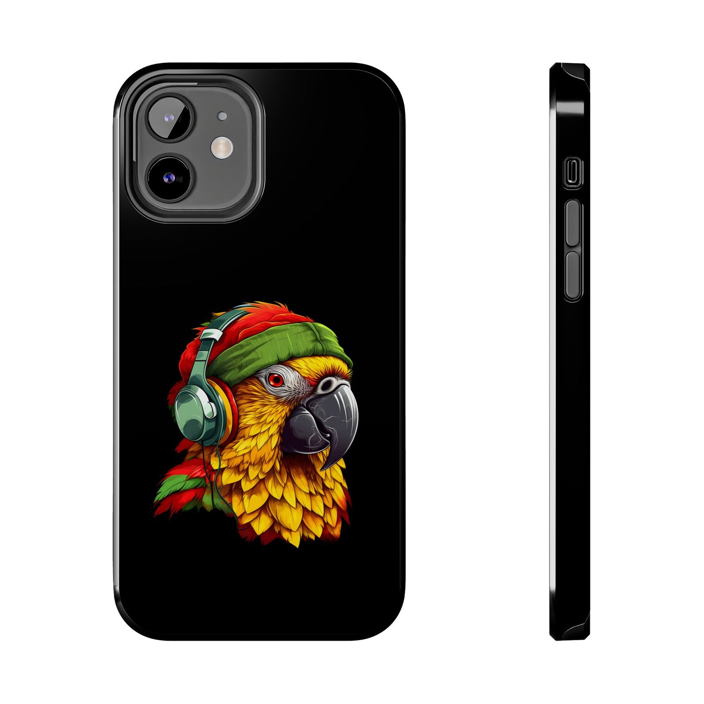 Reggae Parrot Tough iPhone Case