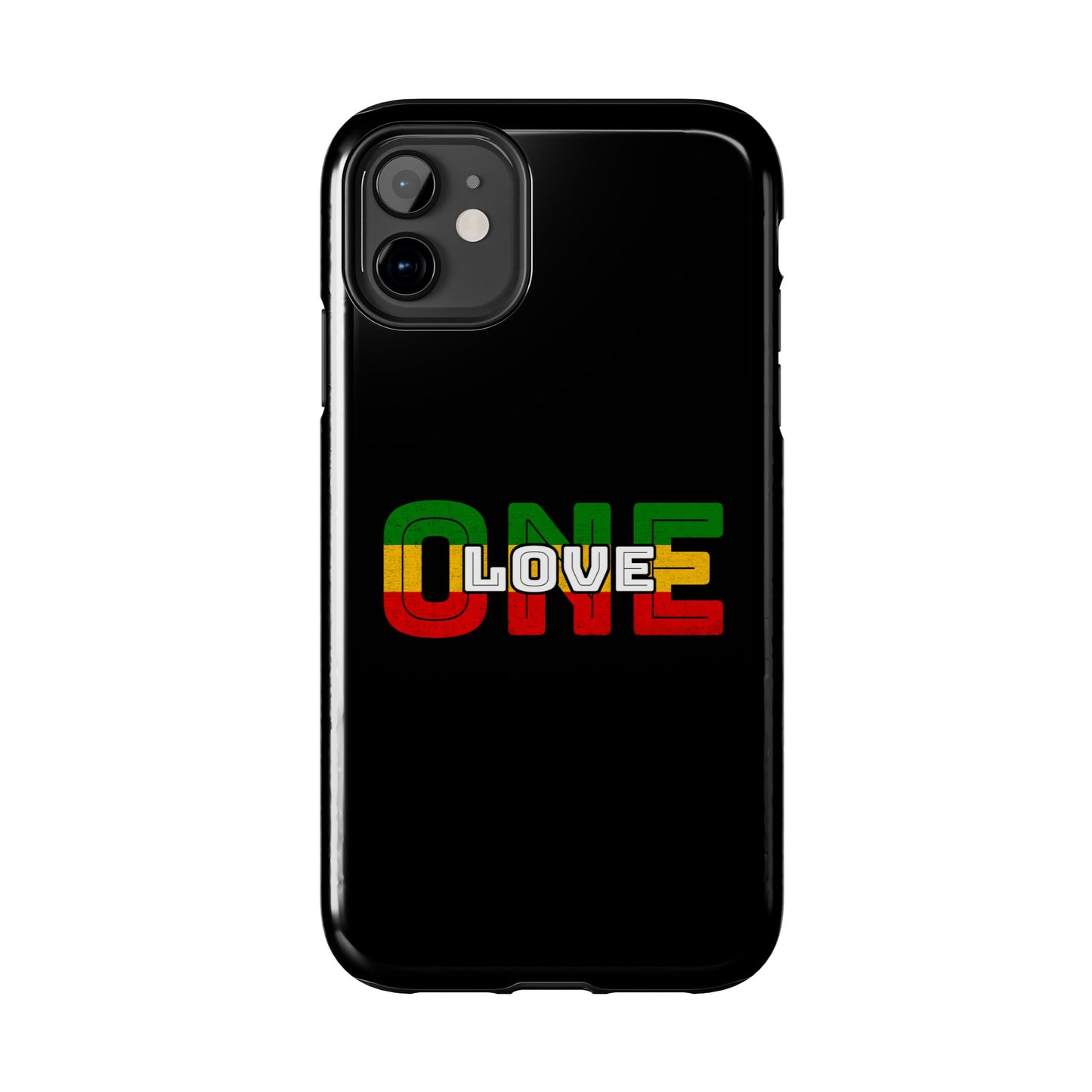 Reggae Pride One Love Tough iPhone Case