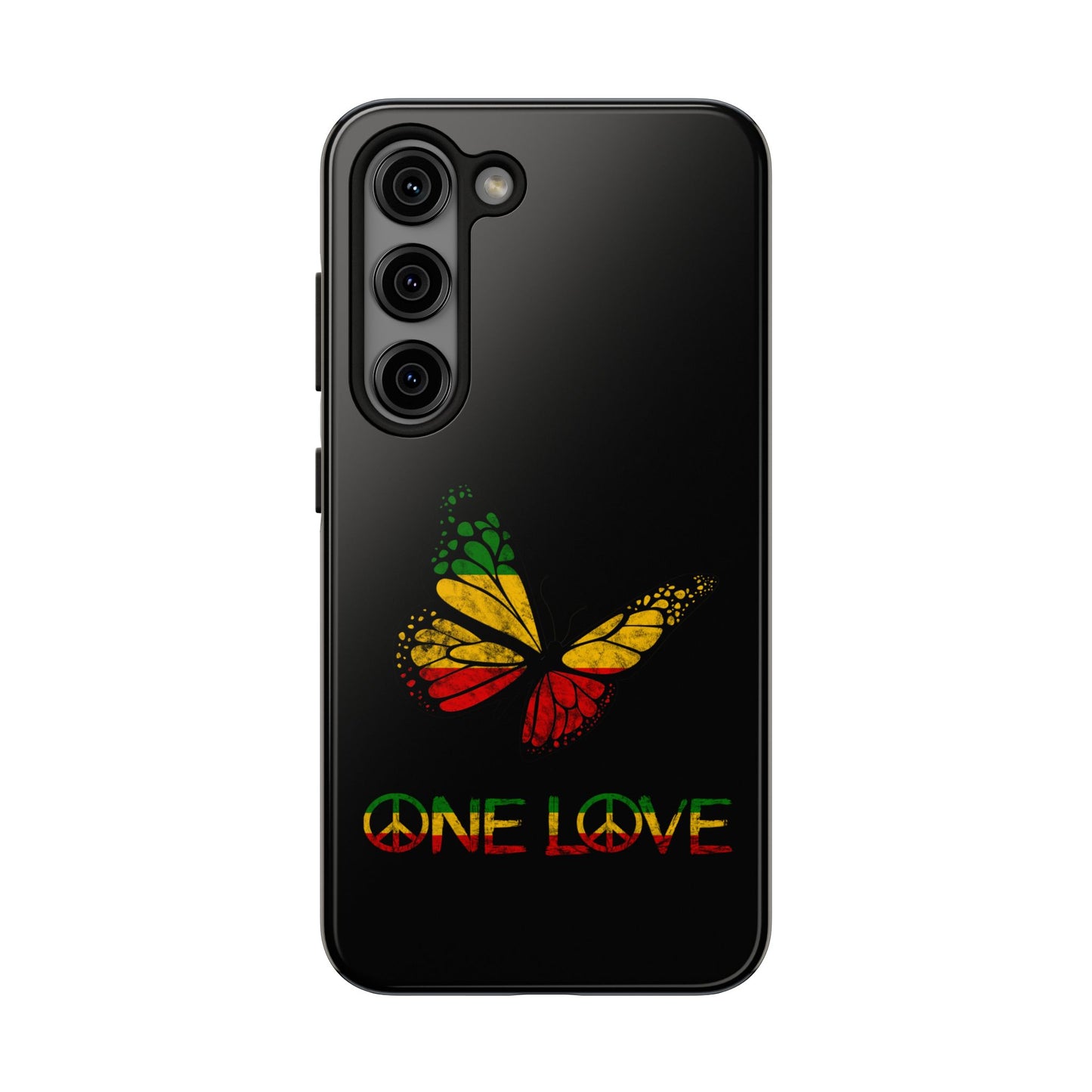 Reggae Harmony Butterfly Tough Samsung Galaxy Phone Case