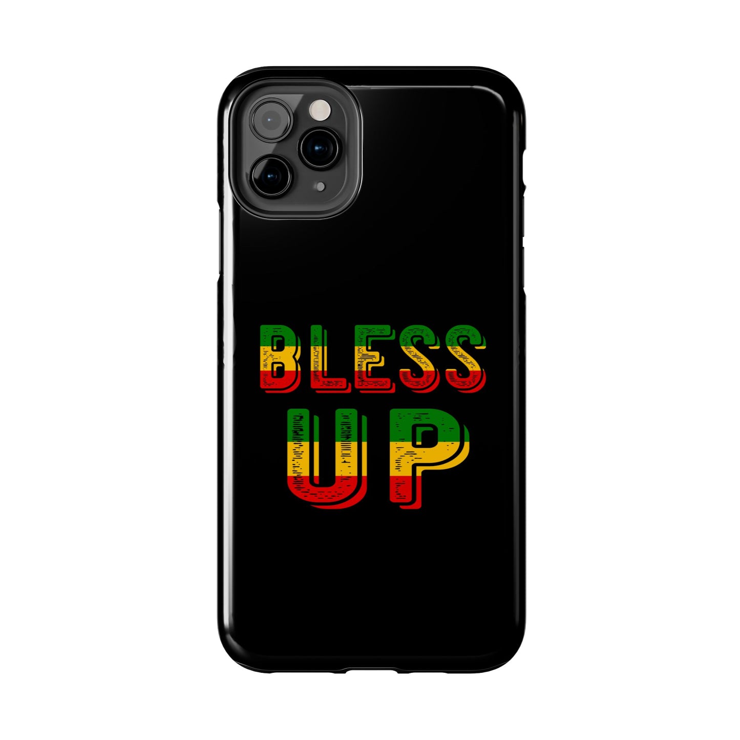 Bless Up Love Tough iPhone Case